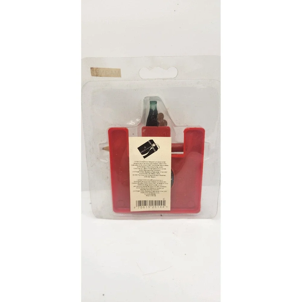 1995‎ Coca-Cola Memo Pad Magnet  3 inch